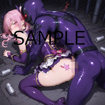 変身ヒロイン 悪への転身4【イラスト・CG集】❤レビュー